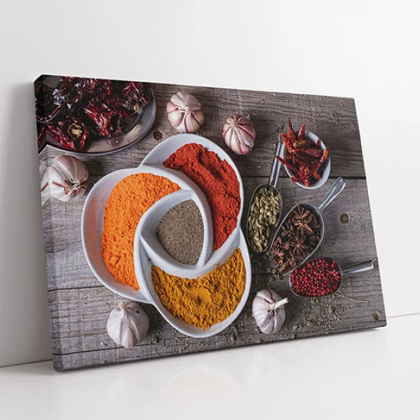 Condimente si ierburi indiene - Tablou Food
