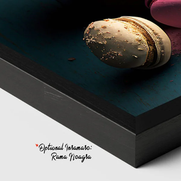Macarons pastel - Tablou Prajituri