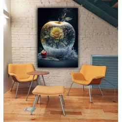 Printesa Florilor sub Cerul de Stele - Tablou Fantasy