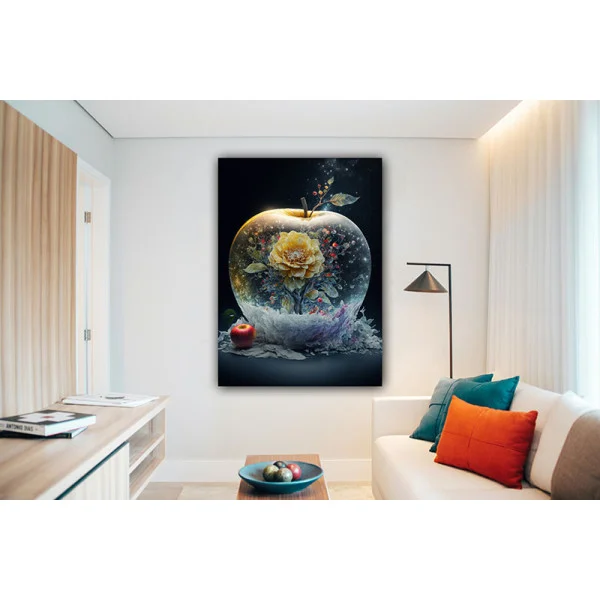 Printesa Florilor sub Cerul de Stele - Tablou Fantasy