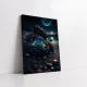 Sublimul Nocturn al Plajei Florilor - Tablou Fantasy