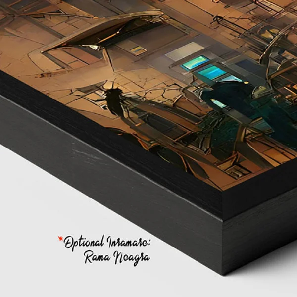 Metropola Steampunk - Tablou Fantasy