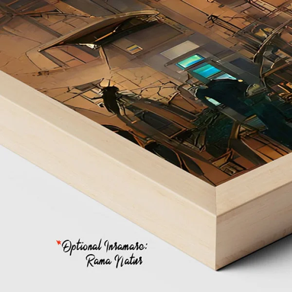 Metropola Steampunk - Tablou Fantasy