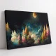 Luna Plina peste Padurea de Basm - Tablou Fantasy