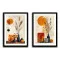 Set 2 Tablouri Înrămate - Rafinament Estetic, arta contemporana pentru living, decor modern