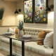 Set 2 Tablouri Înrămate - Explozie de Viață, tablouri cu flori pentru living, dormitor sau hol