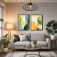 Set 2 Tablouri Înrămate - Estetică Japandi, tablouri abstracte moderne