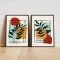 Set 2 tablouri abstracte înrămate – Perspective Esențiale, decor modern minimalist pentru casă