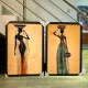 Set 2 Tablouri Înrămate - Duo Elegant, tablouri abstracte premium, decor pentru living, dormitor sau hol