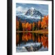 Tablou peisaj înrămat - Legenda Muntilor, alegerea in designul pentru living sau dormitor