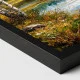 Tablou peisaj cu ramă - Refugiul din Pădure, peisaj cu pădure relaxant
