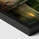 Tablou peisaj nocturn - Luminile Noptii, tablou înrămat pentru decor interior calm și premium