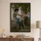 Tablou Bouguereau - Tânără apărându-se de Eros, tablou reproducere cu ramă pentru spații elegante