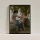 Tablou Bouguereau - Tânără apărându-se de Eros, tablou reproducere cu ramă pentru spații elegante