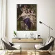 Tablou Bouguereau - Vis de primăvară, tablou reproducere cu ramă inspirație artistică elegantă