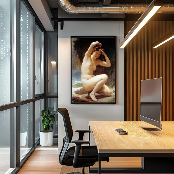 Tablou Bouguereau - Aranjarea lui Venus, tablou reproducere premium pentru spații elegante și relaxante