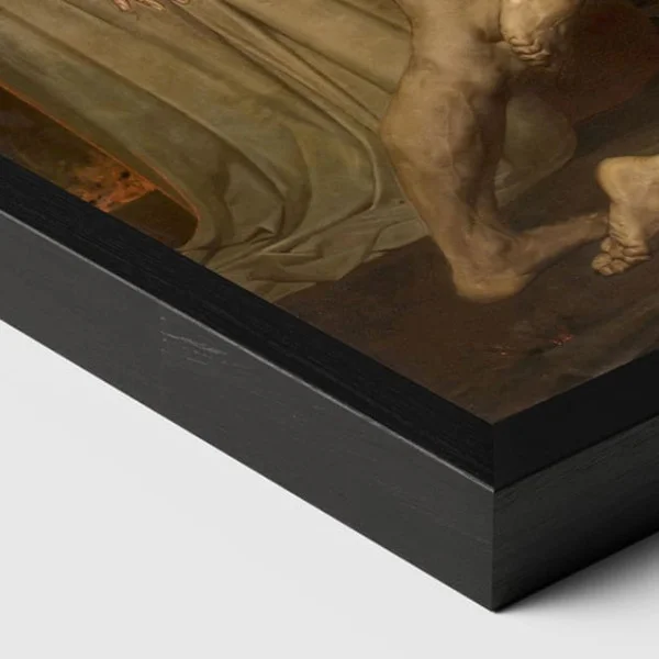 Tablou Bouguereau - Dante și Virgil, tablou reproducere inspirație romantică pentru interior premium