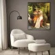 Tablou Bouguereau - Idila, tablou inramat reproducere pictură clasică pentru interior luxury