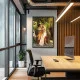 Tablou Bouguereau - Idila, tablou inramat reproducere pictură clasică pentru interior luxury