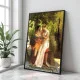Tablou Bouguereau - Idila, tablou inramat reproducere pictură clasică pentru interior luxury