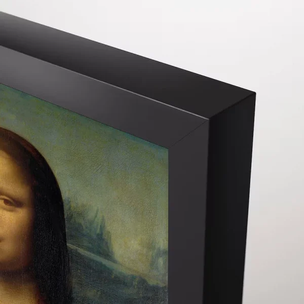 Tablou Leonardo da Vinci - Mona Lisa, tablou inramat design clasic pentru spații luminoase