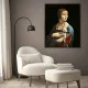Tablou Leonardo da Vinci - Doamna cu Hermină, tablou inramat inspirat din arta clasică europeană