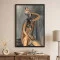 Tablou Pablo Picasso - Nud, tablou reproducere de înaltă calitate, exemplu notabil al stilului cubist, rama neagră