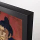 Tablou Pablo Picasso - Băutorul de Absint, tablou reproducere de înaltă calitate, operă emblematică al stilului cubist, rama neagră