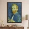 Tablou Vincent van Gogh - Autoportret din 1889, tablou reproducere înrămat un magnet de complimente pentru livingul, biroul sau dormitorul tău