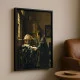 Tablou Vermeer - Astronomul, tablou reproducere înrămat pentru livinguri, birouri de lucru, cabinete private sau biblioteci