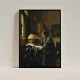 Tablou Vermeer - Astronomul, tablou reproducere înrămat pentru livinguri, birouri de lucru, cabinete private sau biblioteci