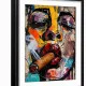 Tablou abstract înrămat - Cuba Libre, pentru birou, hol sau living modern