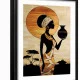 Tablou abstract înrămat - Spiritul Savanei, pentru living sau birou modern