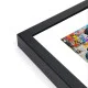 Tablou abstract înrămat - Culorile Sarutului, pentru hol, birou sau living modern