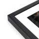 Tablou abstract înrămat - Seductia Cuvintelor, tablou portret pentru birou sau lobby modern