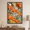 Tablou abstract cu ramă - Energie Solară, tablou abstract modern, perfect pentru living, birou, hol