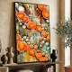 Tablou abstract cu ramă - Energie Solară, tablou abstract modern, perfect pentru living, birou, hol
