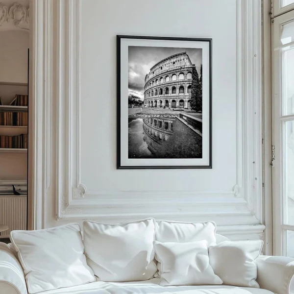 Tablou peisaj înrămat - Colosseum, pentru hol, birou sau living