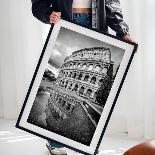Tablou peisaj înrămat - Colosseum, pentru hol, birou sau living