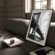 Tablou peisaj urban - Podul Manhattan, tablou înrămat pentru decor interior modern și premium