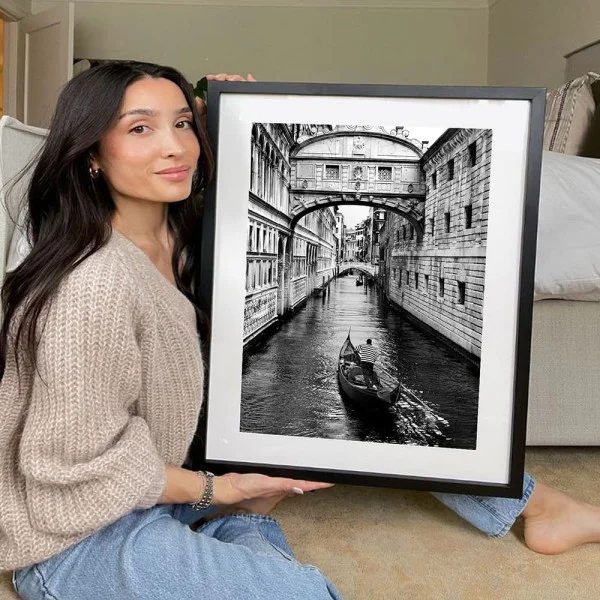 Tablou peisaj Venetia - Magia Venetiei, tablou cu rama, inspirație pentru interioare elegante