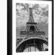 Tablou peisaj înrămat - Turnul Eiffel, tablou urban pe living, birou sau hol modern