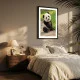 Tablou urs panda - Panda Baby, tablou cu animale înrămat, decor modern și relaxant