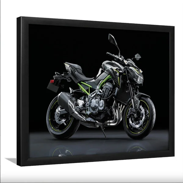 Tablou Motocicletă Kawasaki Z900 Înramat