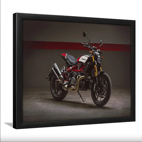 Tablou Motocicletă Indian FTR Înramat