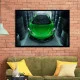 Tablou Supercar McLaren Verde Înramat