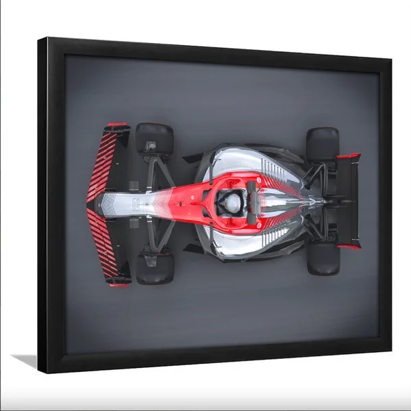 Tablou Monopost Formula 1 Înramat
