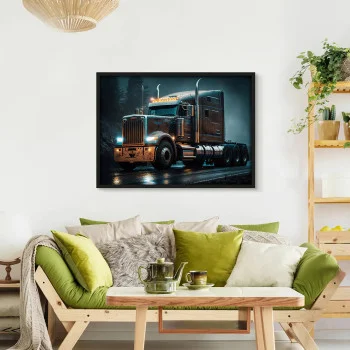 Tablou Camion American Vintage Înramat