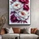 Tablou cu flori înrămat - Bujori Înfloriți, tablou premium inspirat din estetica florală