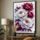 Tablou cu flori înrămat - Bujori Înfloriți, tablou premium inspirat din estetica florală